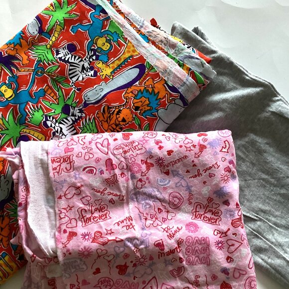 3 Big Pieces of Jersey Stretch Fabric Scraps of Material Sewing Crafts - Picture 1 of 6